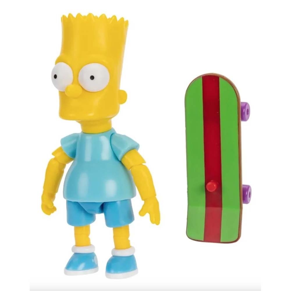The Simpson Figura 5 Pulg Asst Wave 4 Bart, figuras de acción