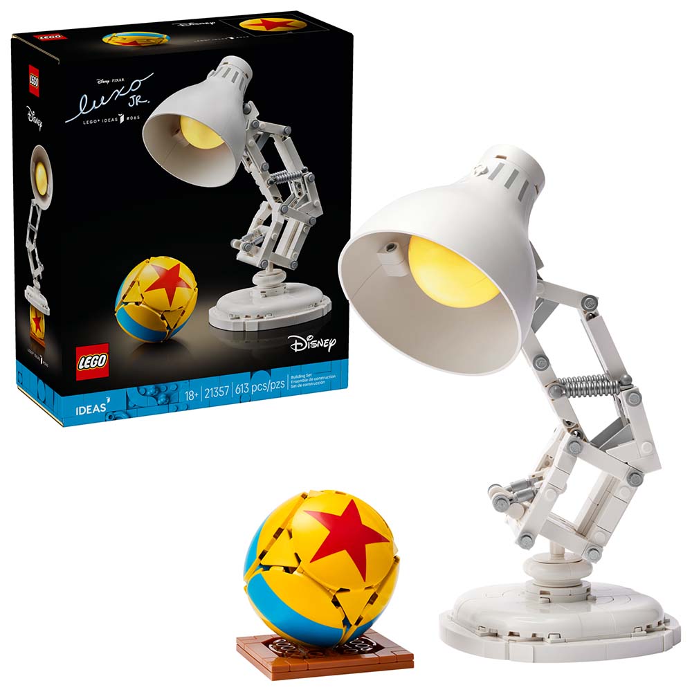 LEGO Ideas Disney Pixar Luxo Jr 21357, sets de construcción