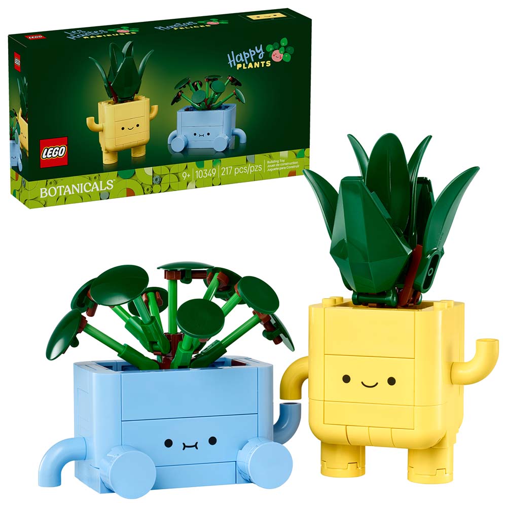 LEGO Botanical Collection Plantas Felices 10349, sets de construcción