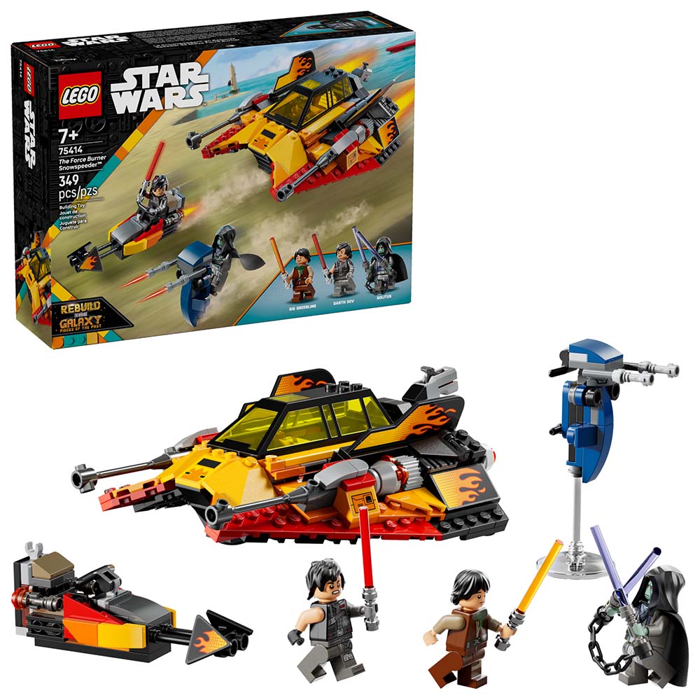 LEGO Speeder de Nieve Force Burner 75414, sets de construcción