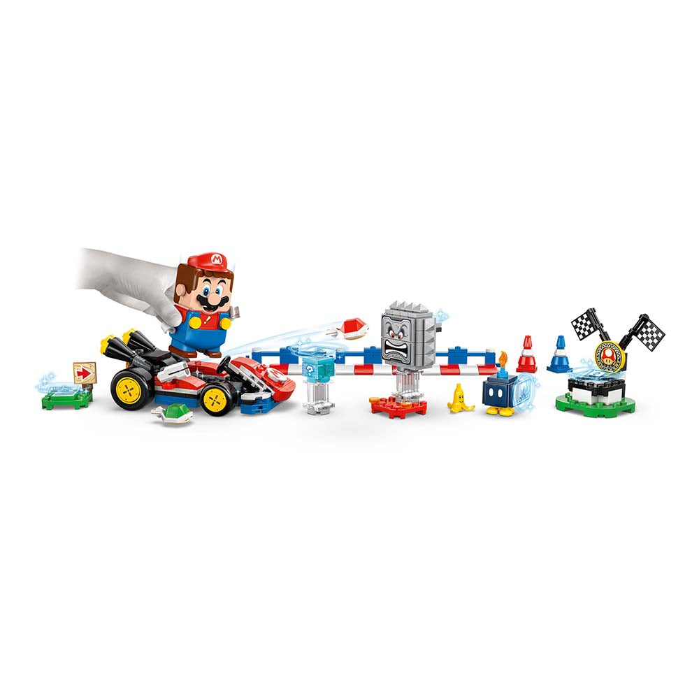 Mario Kart - LEGO Mario interactivo y Kart estándar 72043, sets de construcción