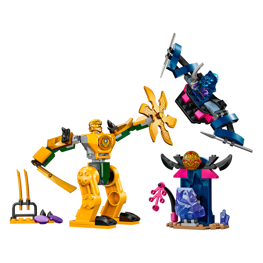 LEGO Ninjago Meca de Arin 71804: Set de construcción de 104 piezas - Edad 4+