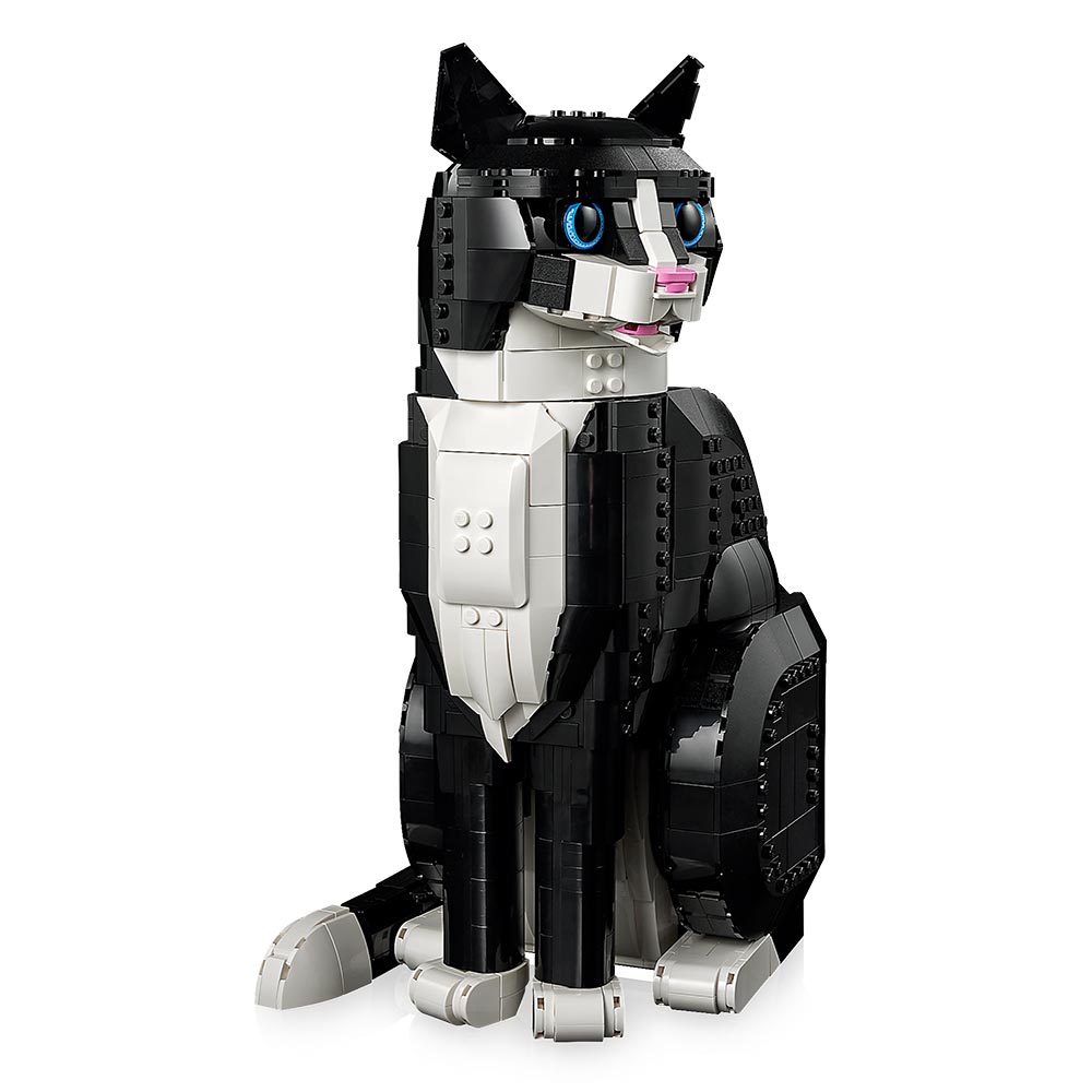 LEGO Ideas Gato Bicolor 21349: Set de construcción de 1710 piezas - Edad 18+
