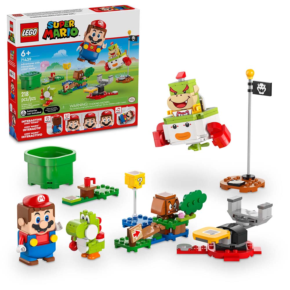 LEGO Aventuras interactivas con LEGO Mario 71439: Set de construcción de 218 piezas - Edad 6+