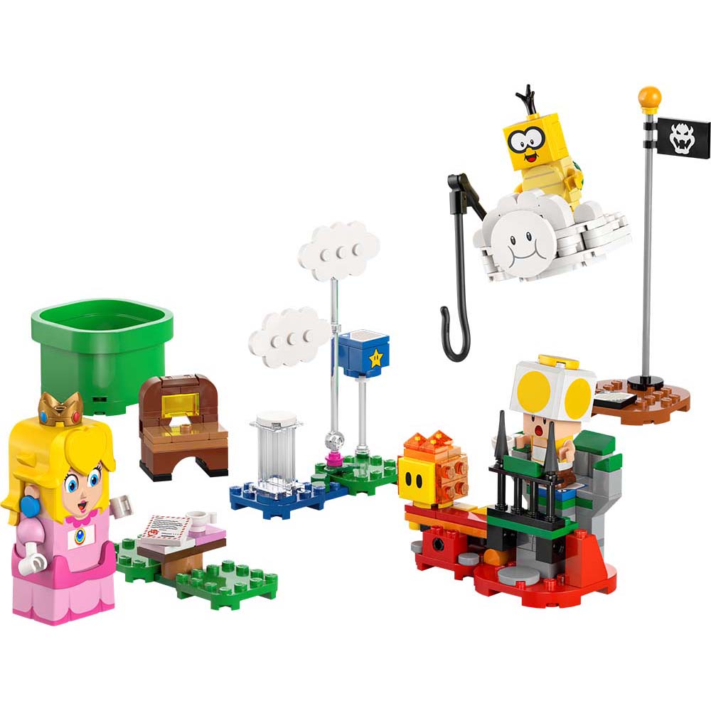 LEGO Aventuras interactivas con LEGO Peach 71441: Set de construcción de 208 piezas - Edad 6+