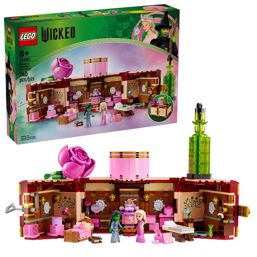 LEGO Wicked: Dormitorio de Glinda y Elphaba 75683 - Edad 8+