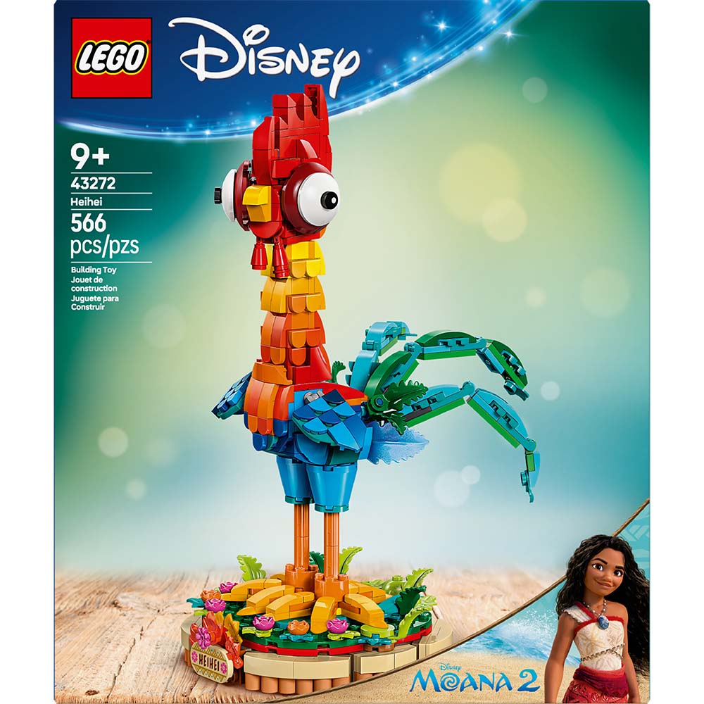 LEGO Heihei 43272: Set de construcción de 566 piezas - Edad 9+
