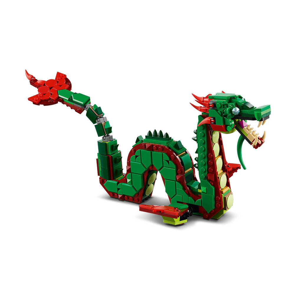 LEGO Creator 3 en 1 Dragon Medieval 31161, sets de construcción