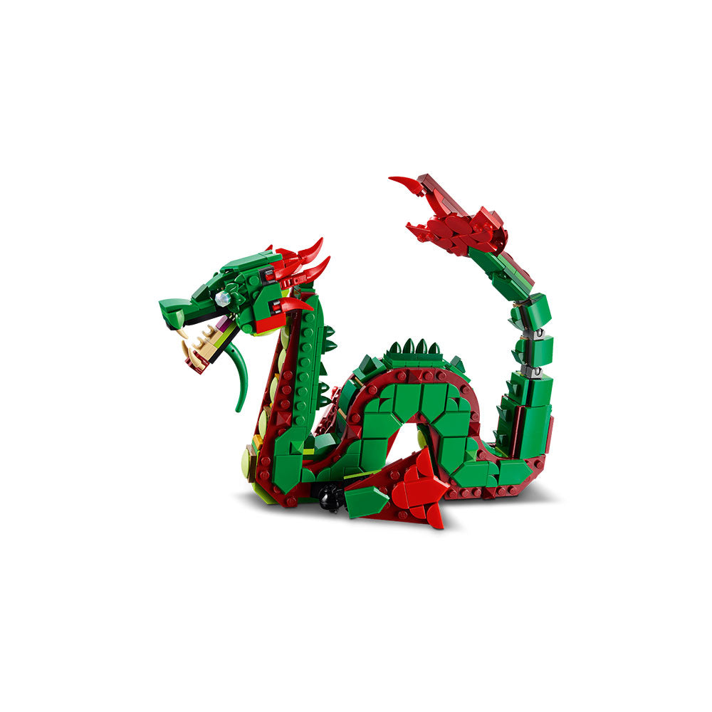 LEGO Creator 3 en 1 Dragon Medieval 31161, sets de construcción