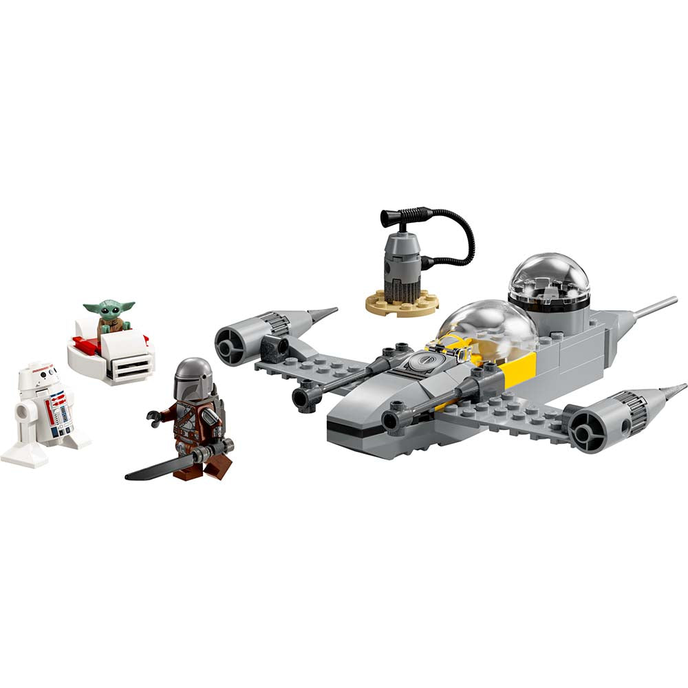 LEGO Star Wars Caza Estelar N-1 de Mando y Grogu 75410, sets de construcción