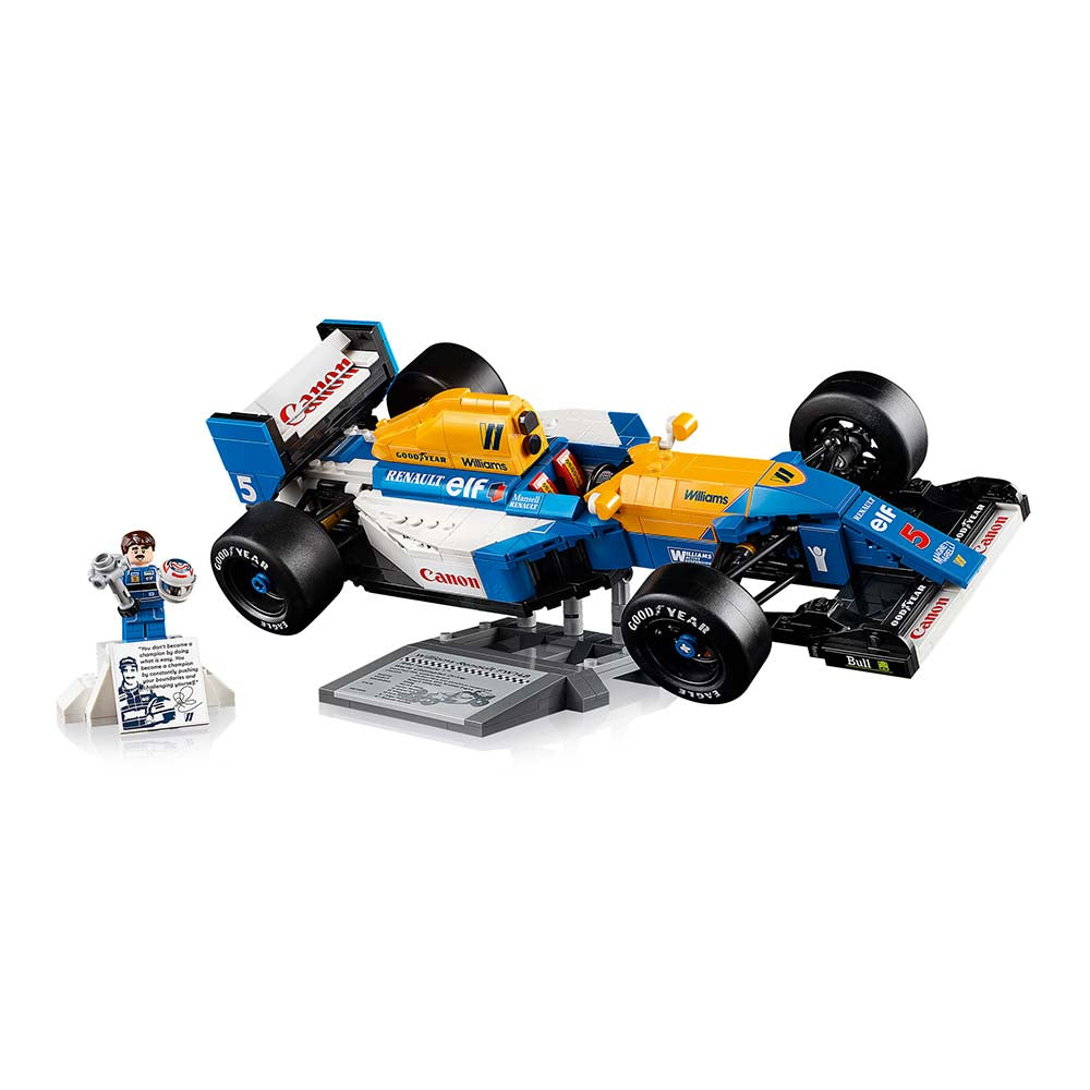 LEGO Williams Racing FW14B y Nigel Mansell 10353: Set de construcción de 799 piezas - Edad 18+