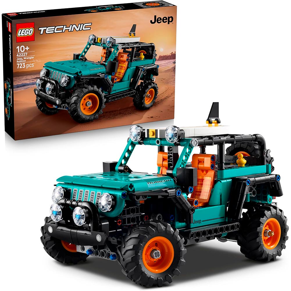 LEGO Suv Jeep Wrangler Rubicon 42227, sets de construcción