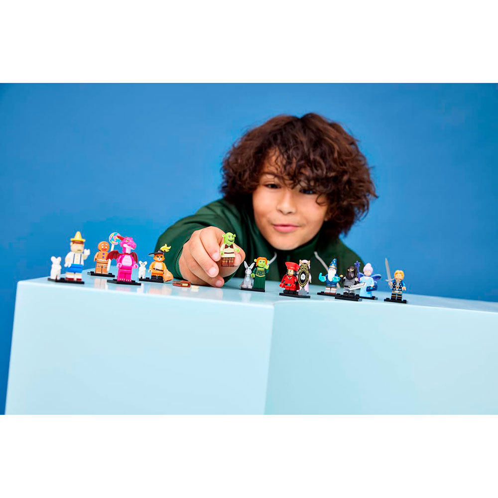 LEGO Minifigures Edición Shrek 71053: Minifigura Coleccionable Sorpresa con Accesorio - Edad 6+