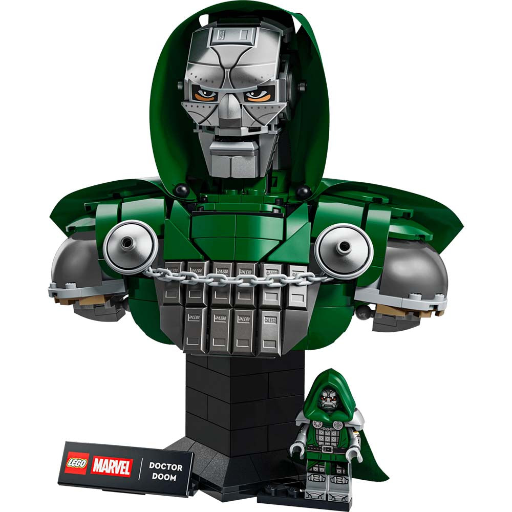 Lego Marvel Busto del Doctor Doom 76345