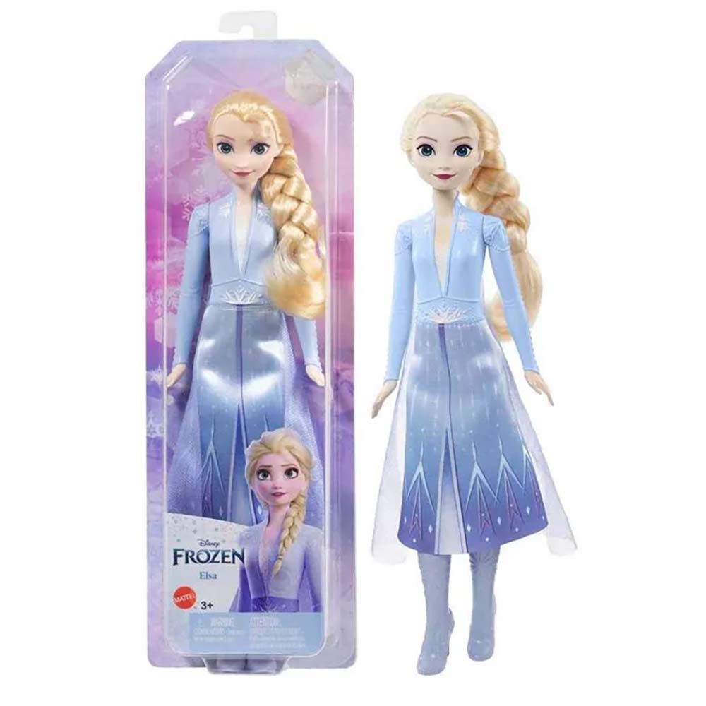 Disney Frozen Fashion Doll Elsa Película HLW46, muñecas y muñecos