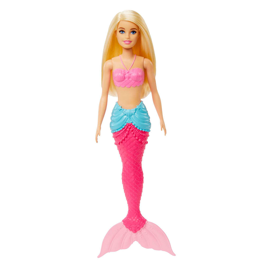 Barbie Sirena Rubia HGR04: Muñeca - Edad 3+