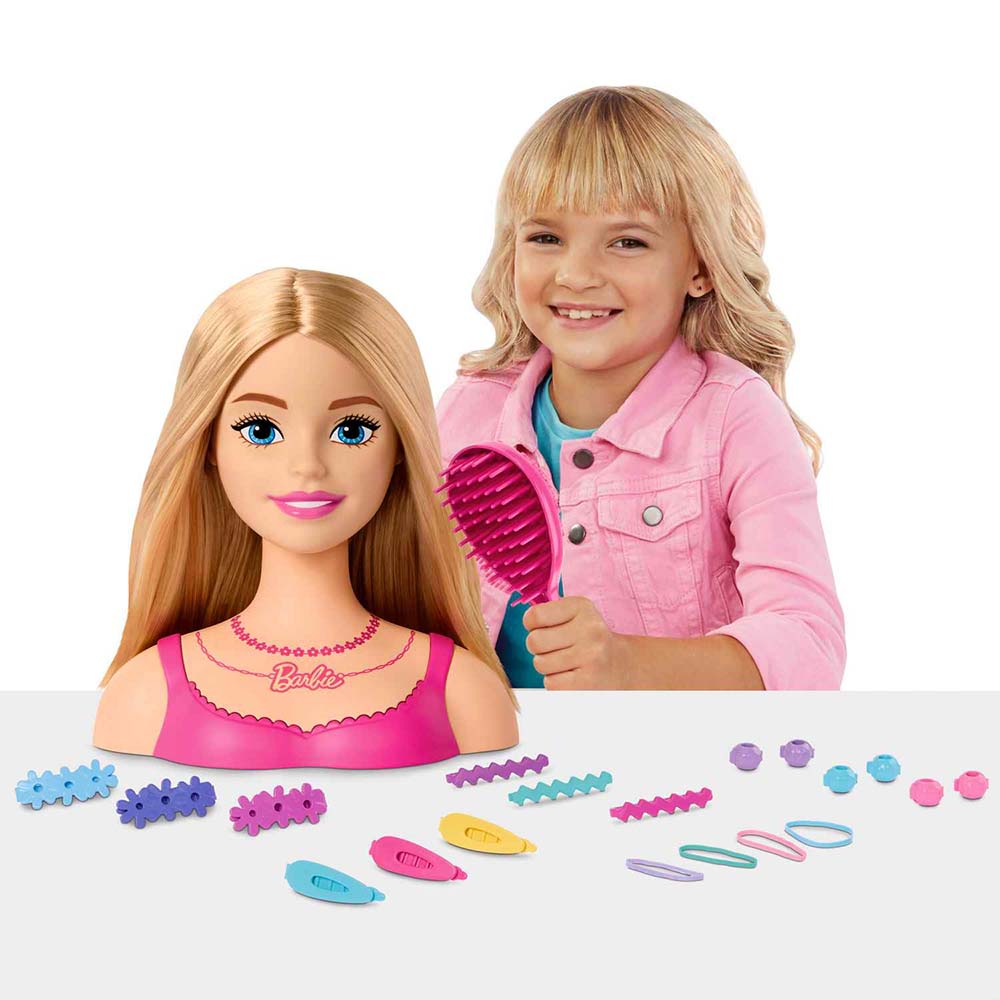 Barbie Styling Head Cabello Rubio HMD88 – Juguetibici eCommerce