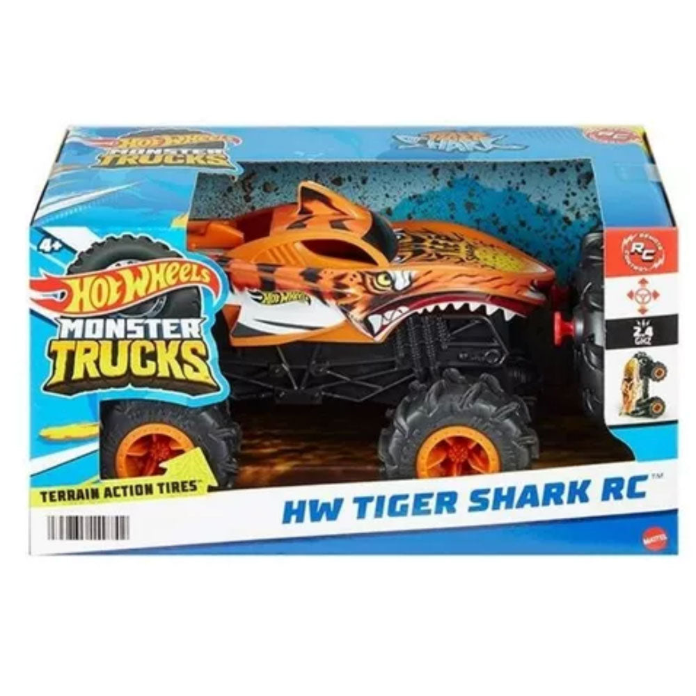 Hot Wheels HW R/C Tiger Shark 1:24 HRR20 - Edad 5+