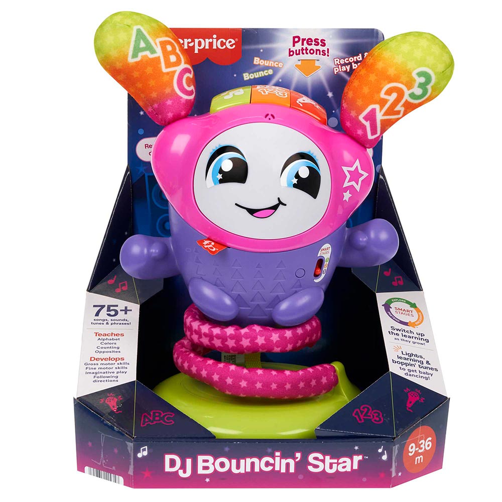 Fisher-Price Dj Belle Salta Y Aprende HTC50 - Edad 9 meses+