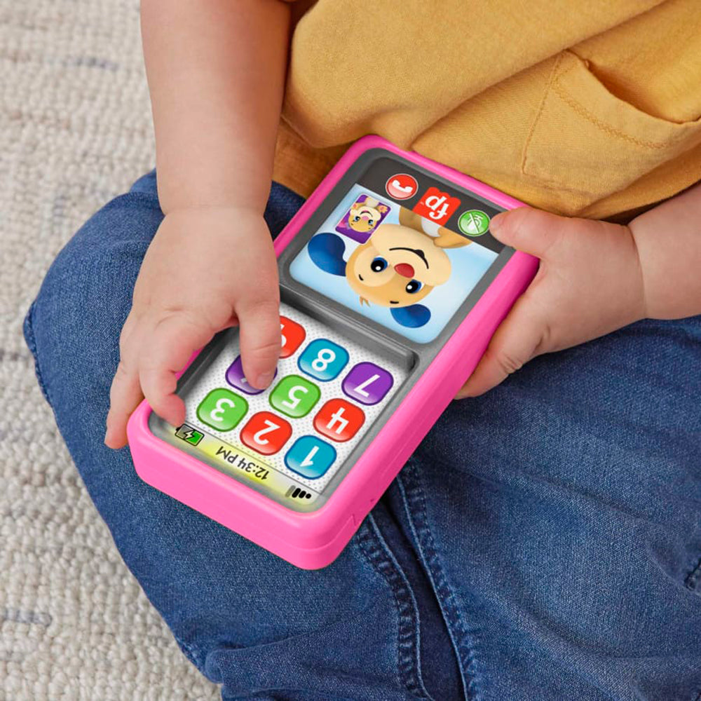 Fisher-Price Smartphone Deluxe de Aprendizaje Rosa HNM82 - Edad 9+