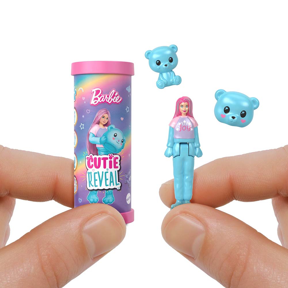 Barbie Mini BarbieLand Muñeca Cutie Reveal Sorpresa JCR15: Coleccionable sorpresa - Edad 3+