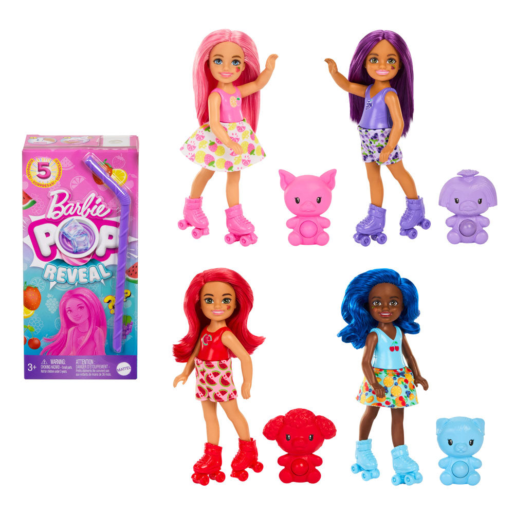 BARBIE POP REVEAL SERIE DE FRUTAS CHELSEA HRK58 Juguetibici eCommerce