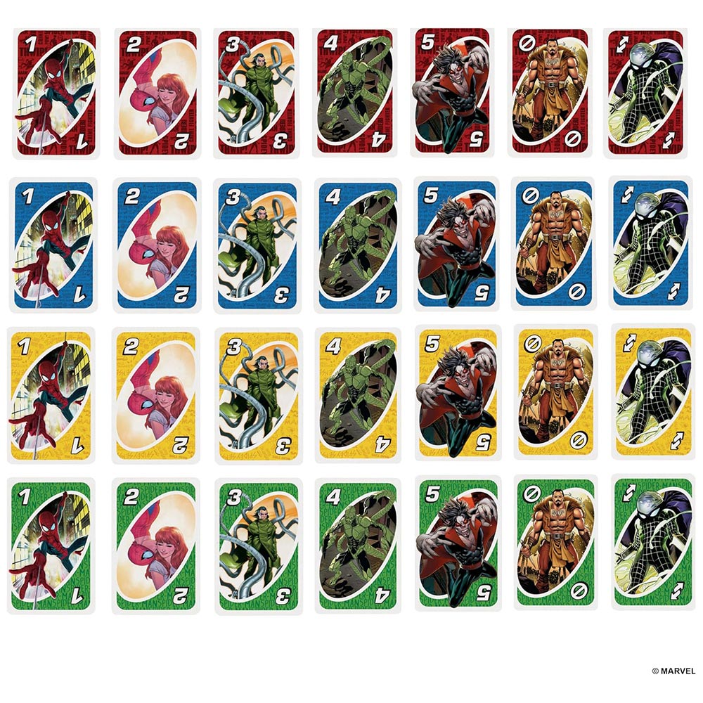 UNO Marvel Spider-Man HXY08 – Juguetibici eCommerce