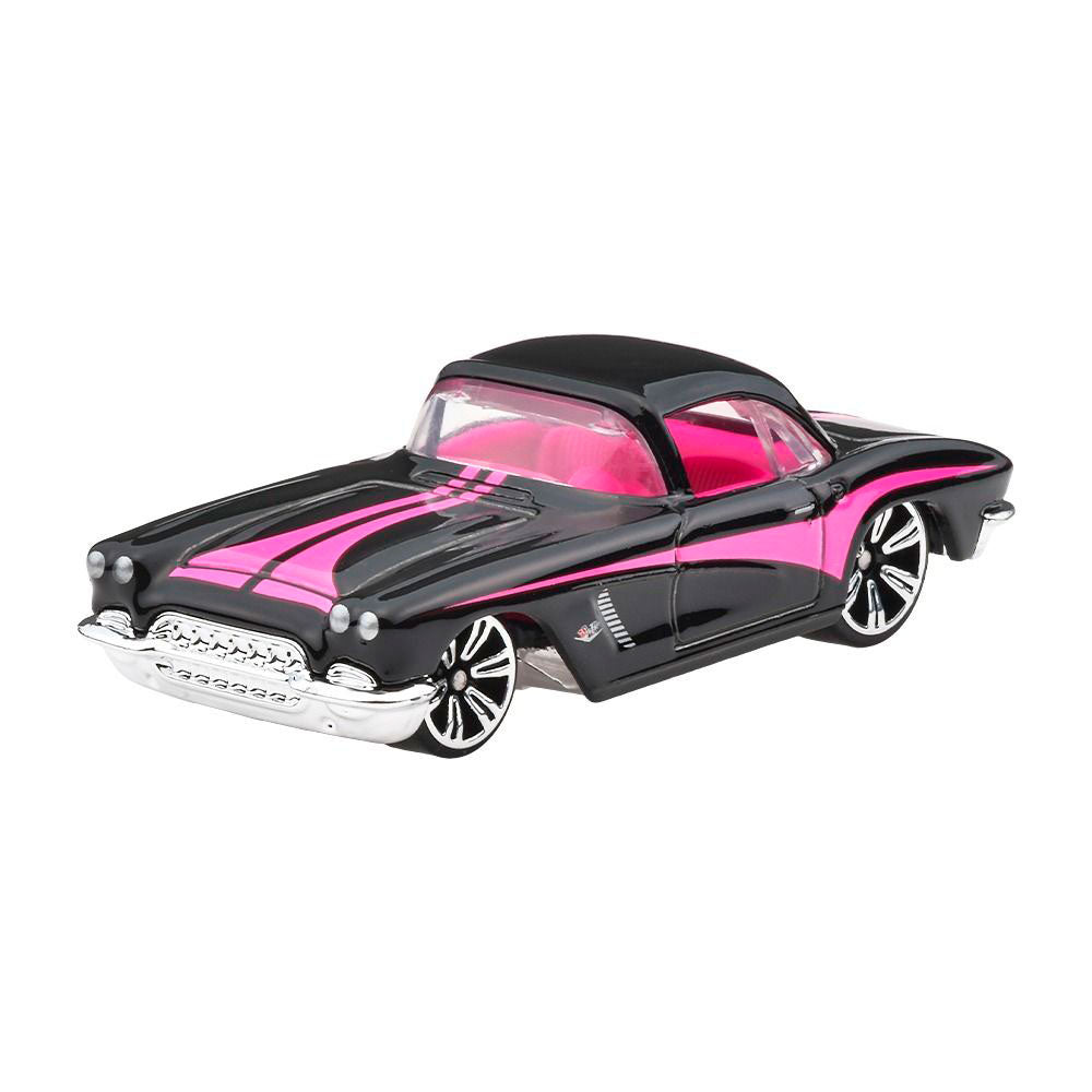 Hot Wheels Neon Speeders '62 Corvette HLH72, vehículos de juguete