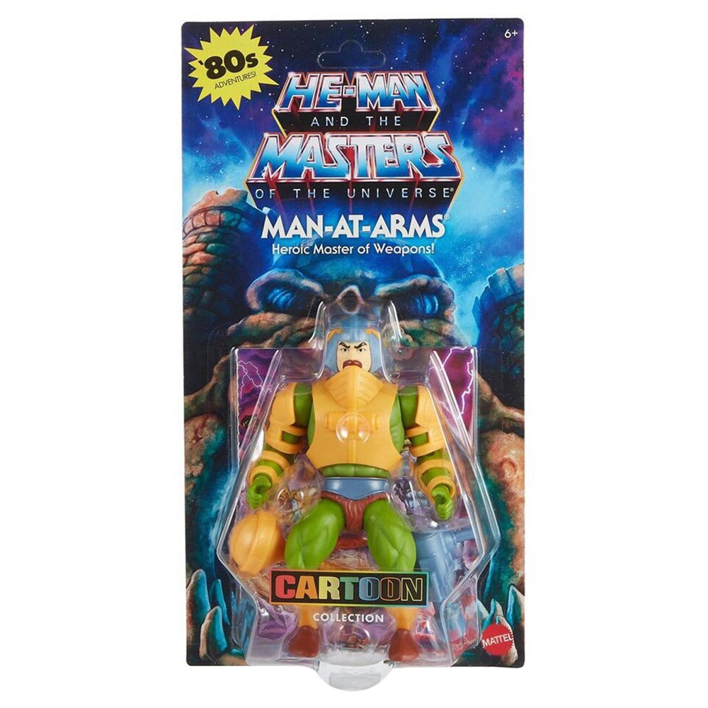 Masters Of The Universe Origins De 5.5 Man-At-Arms Cartoon Collection HYD16: Figura de acción - Edad 6+