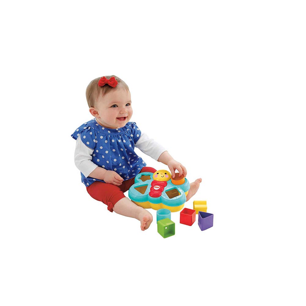 Fisher-Price Mariposa de Bloques Divertidos CDC22 - Edad 9 meses+