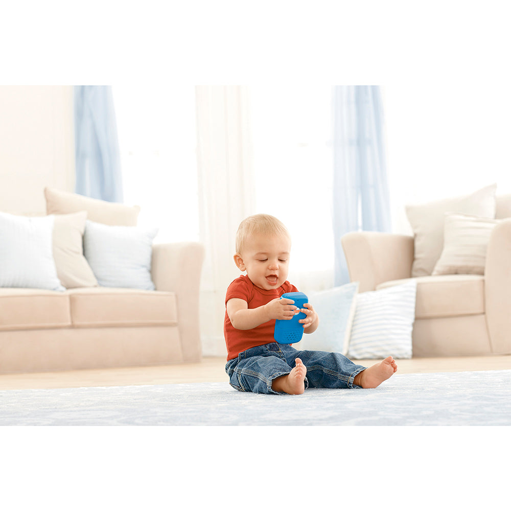 Fisher Price Ríe y Aprende Smartphone de Aprendizaje Azul HXB83 - Edad 6 meses+