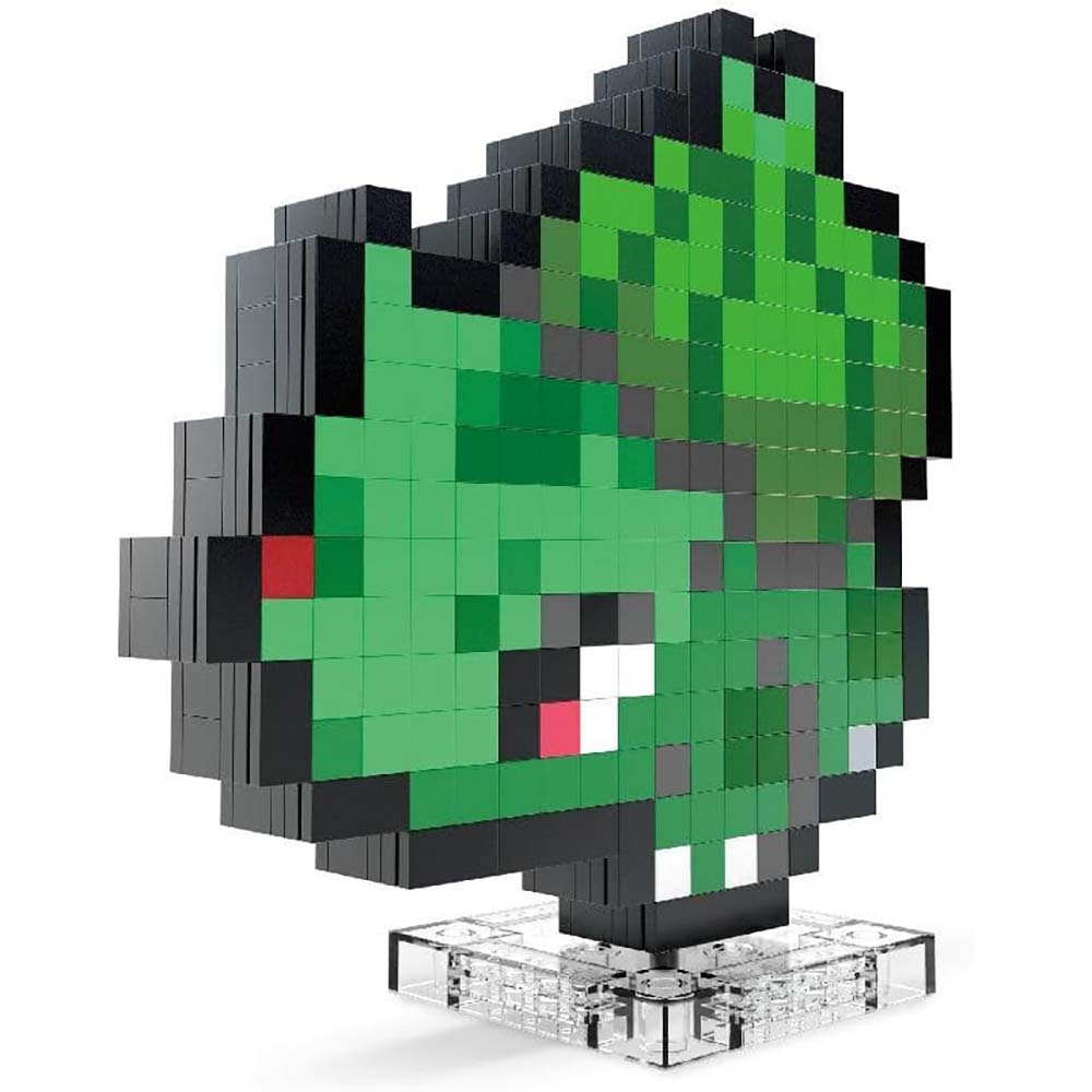 Mattel Mega Pokémon Bulbasaur Pixel HTH75: Set de construcción para armar - Edad 6+