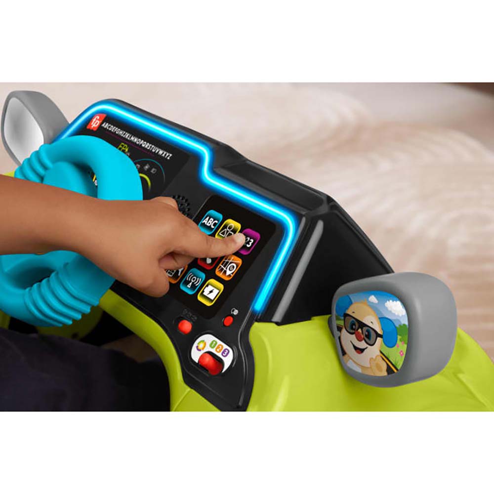 Fisher-Price Ríe y Aprende Volante de Actividades Interactivas HYP34 - Edad 9 meses+