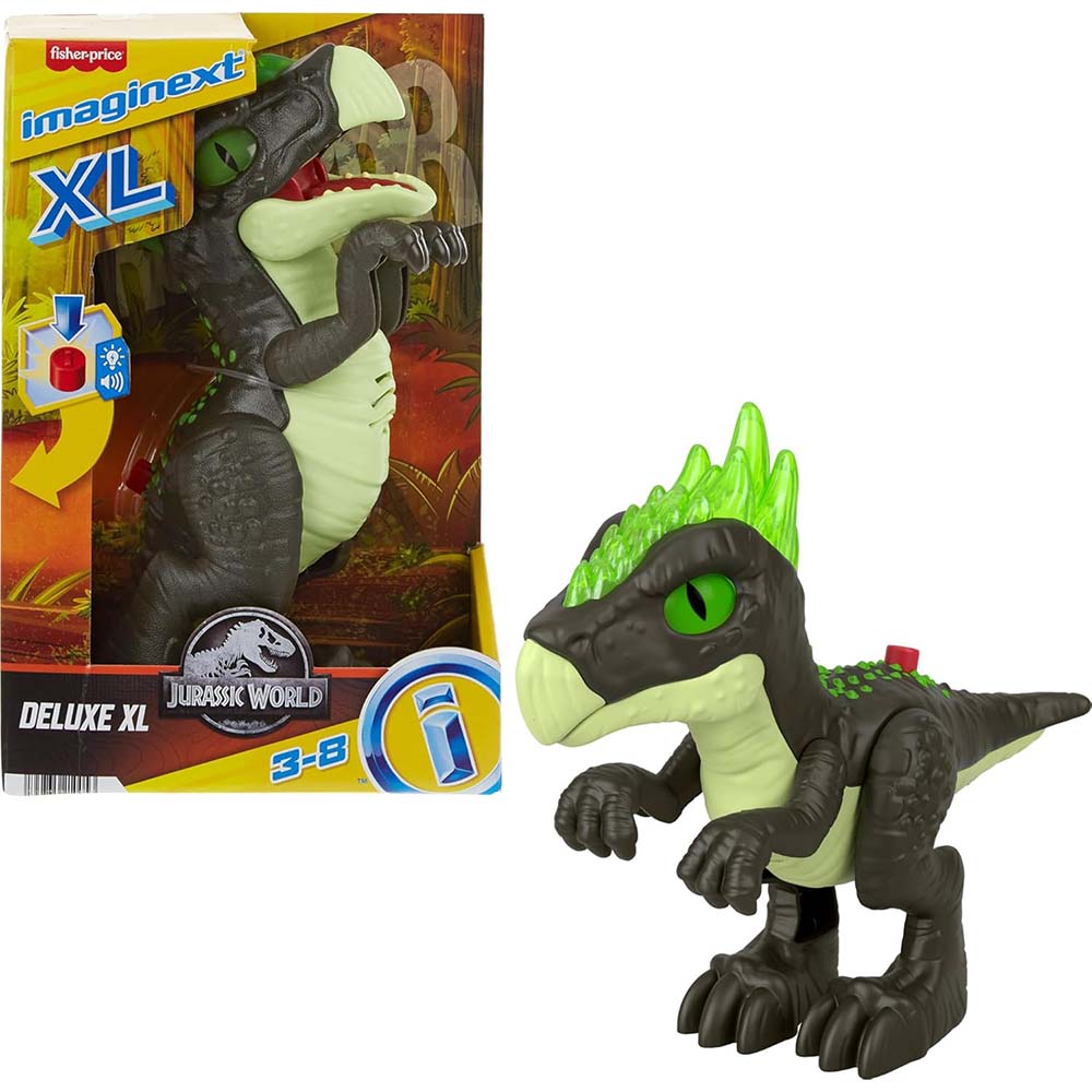 Fisher-Price Imaginext Jurassic World Dracorex XL Deluxe HVY25: Figura de acción