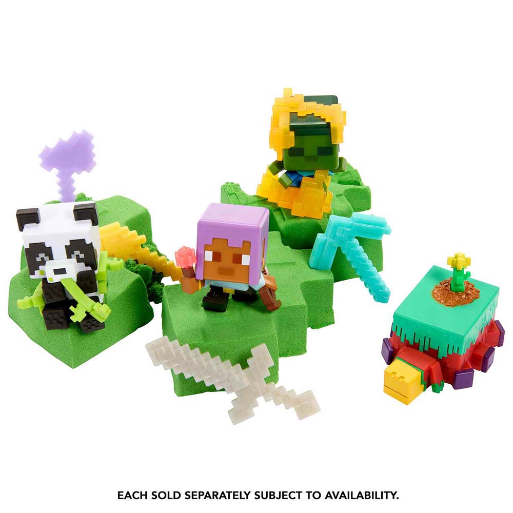 Minecraft Colección De Figuras Mini Mode Mining (Modelos aleatorios) HTK99: Coleccionable sorpresa - Edad 6+