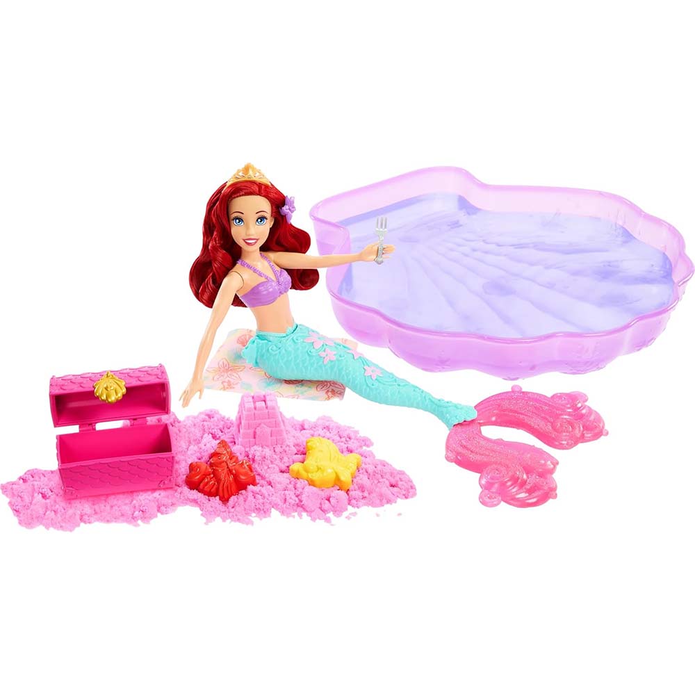 Disney Princess Disney Princesa Ariel Fiesta en la Piscina HWB39: Muñeca - Edad 3+