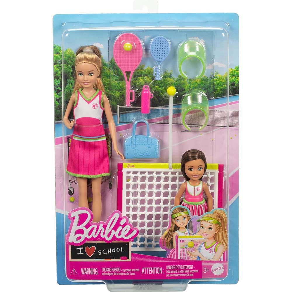 Barbie Clases de Tenis HRG83: Set de juego - Edad 3+
