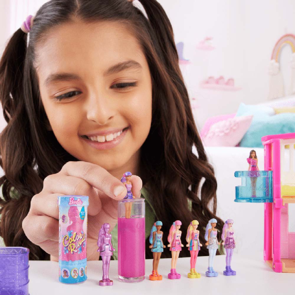 Barbie color shops reveal juguetibici