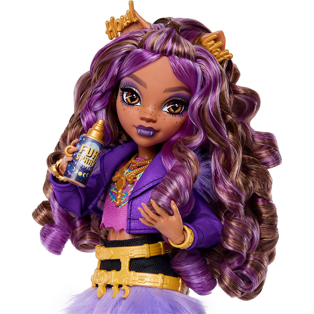 Monster High Looks Monstruosos Clawdeen Wolf HPD53, muñecas y muñecos