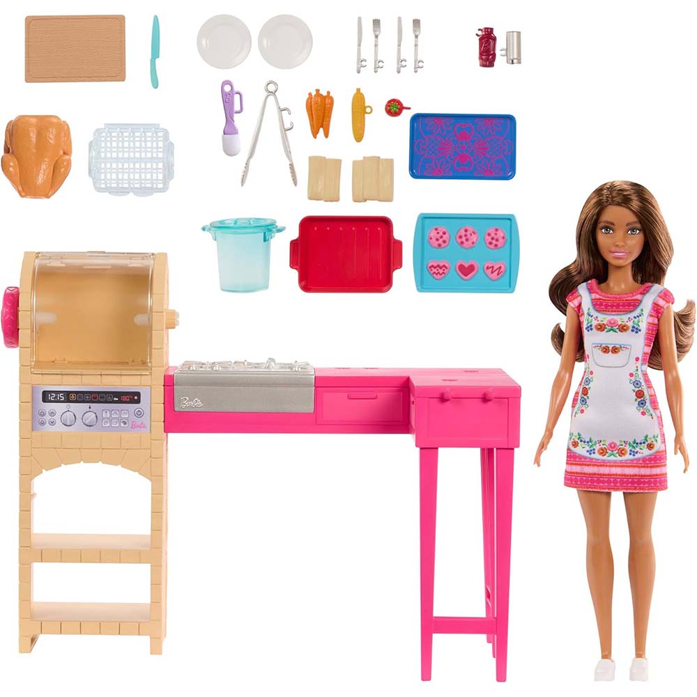 Barbie Teresa’s Recipe for Friendship Cocinando con Teresa JCT06: Muñeca - Edad 3+