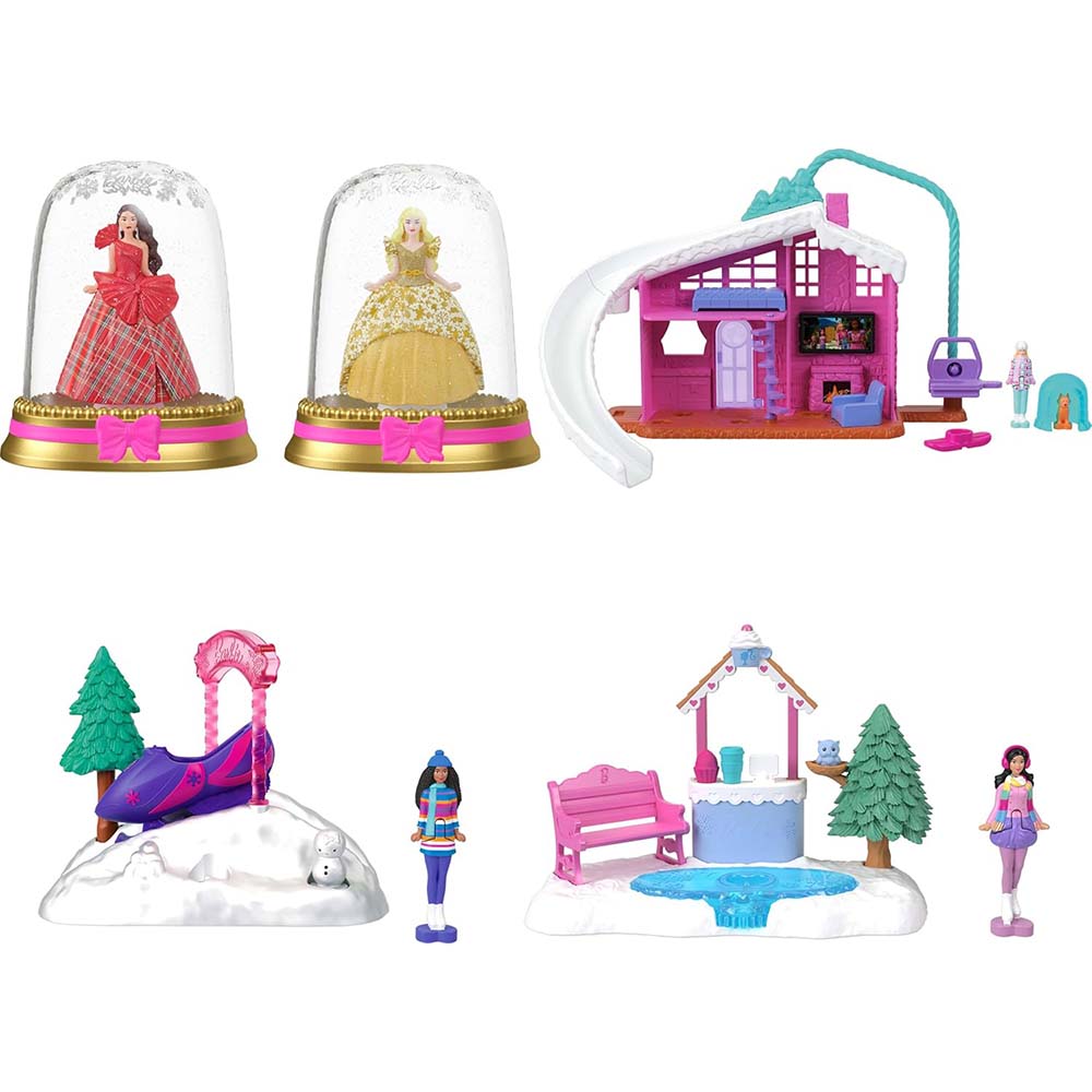 Barbie Mini BarbieLand Set de Juego Paquete Mundo Miniatura JGW15, sets de juego