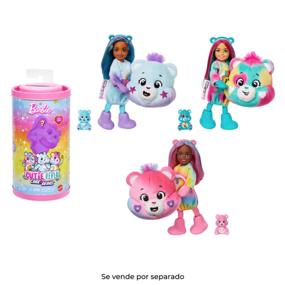 Barbie Chelsea Ositos Cariñositos Coloridos Sorpresa JGH75, muñecas y muñecos