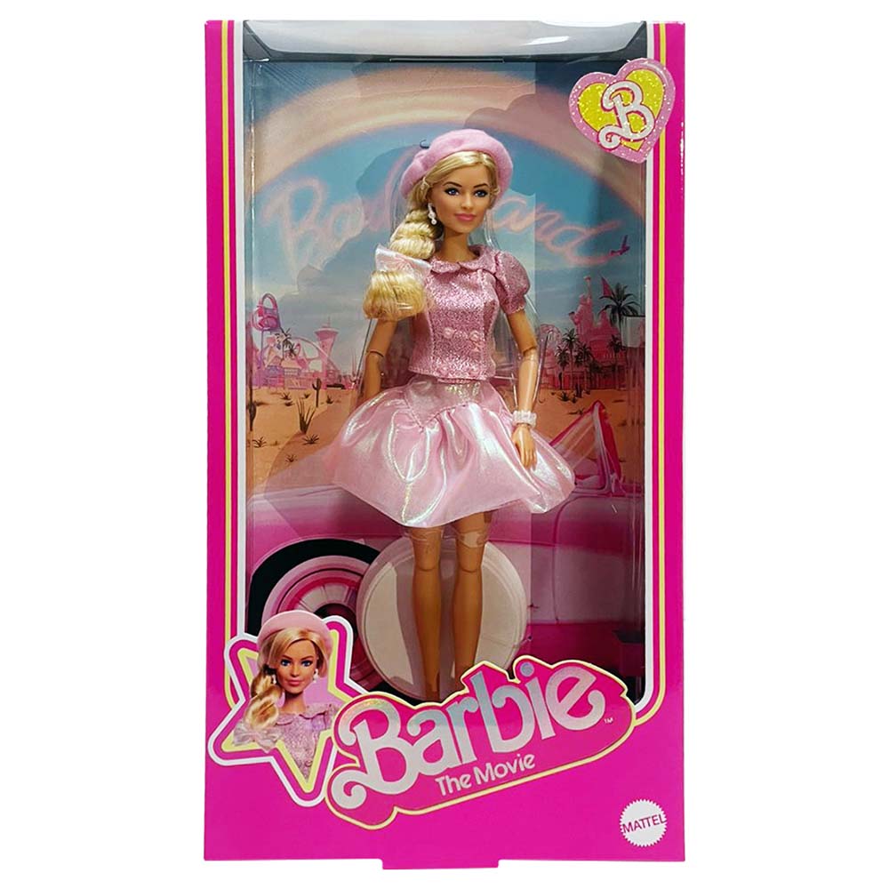Barbie Movie Pink Beret JBJ53, muñecas y muñecos