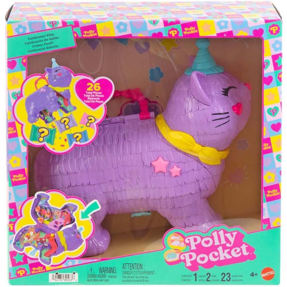 Polly Pocket Piñata Gatito JFT90, sets de juego