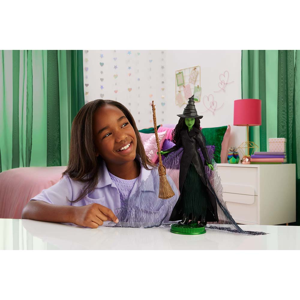 Wicked: For Good Muñeca Elphaba Deluxe JFM12, muñecas y muñecos