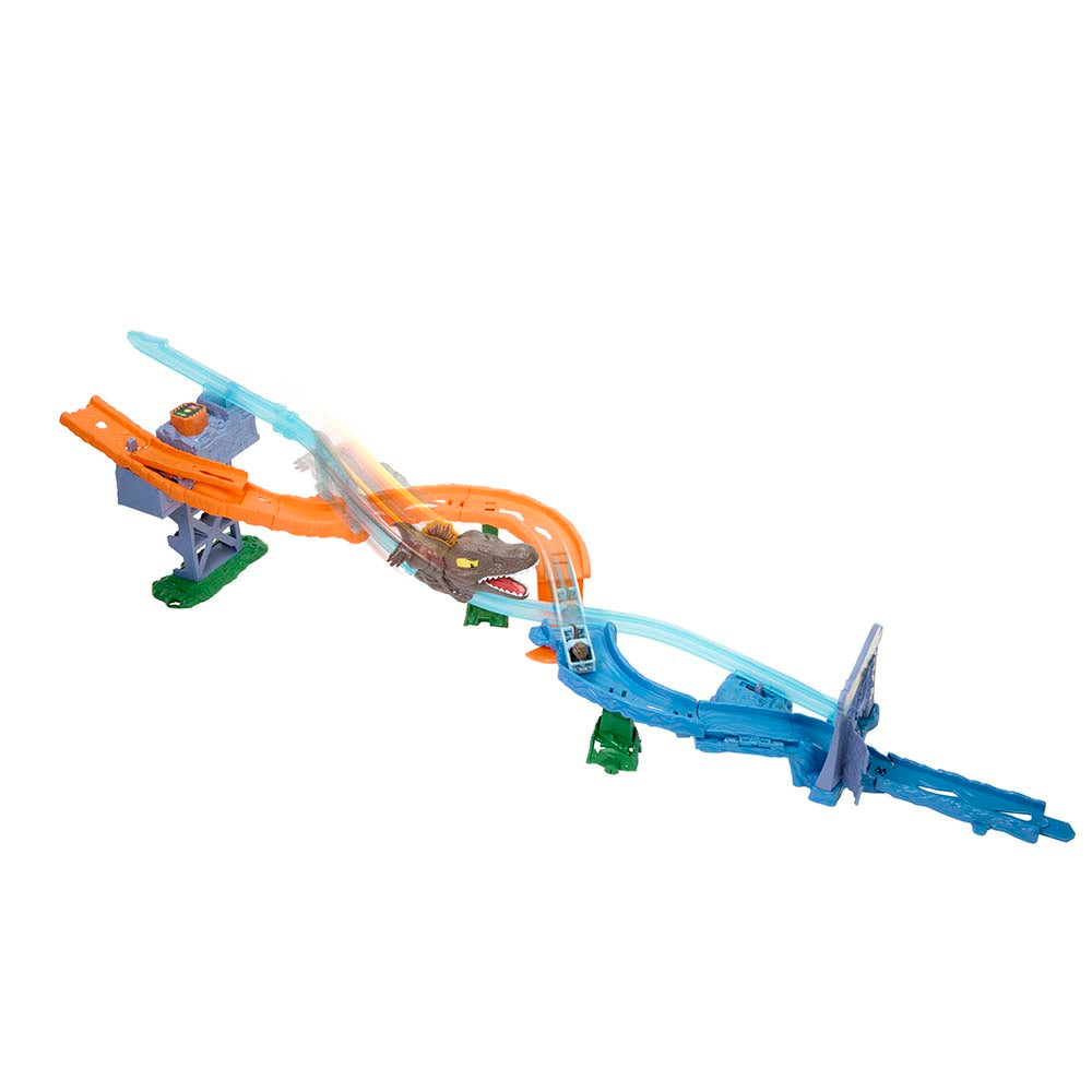 HW Raceverse Jurassic World Crash & Splash Track Set JFP32, pistas y sets de vehículos