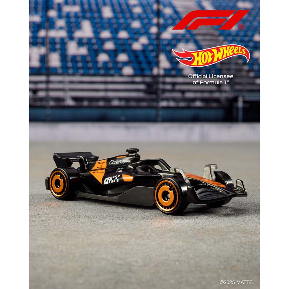 Hot Wheels Diecast Racing Paquete de 5 Autos Formula 1 JGF58, vehículos de juguete