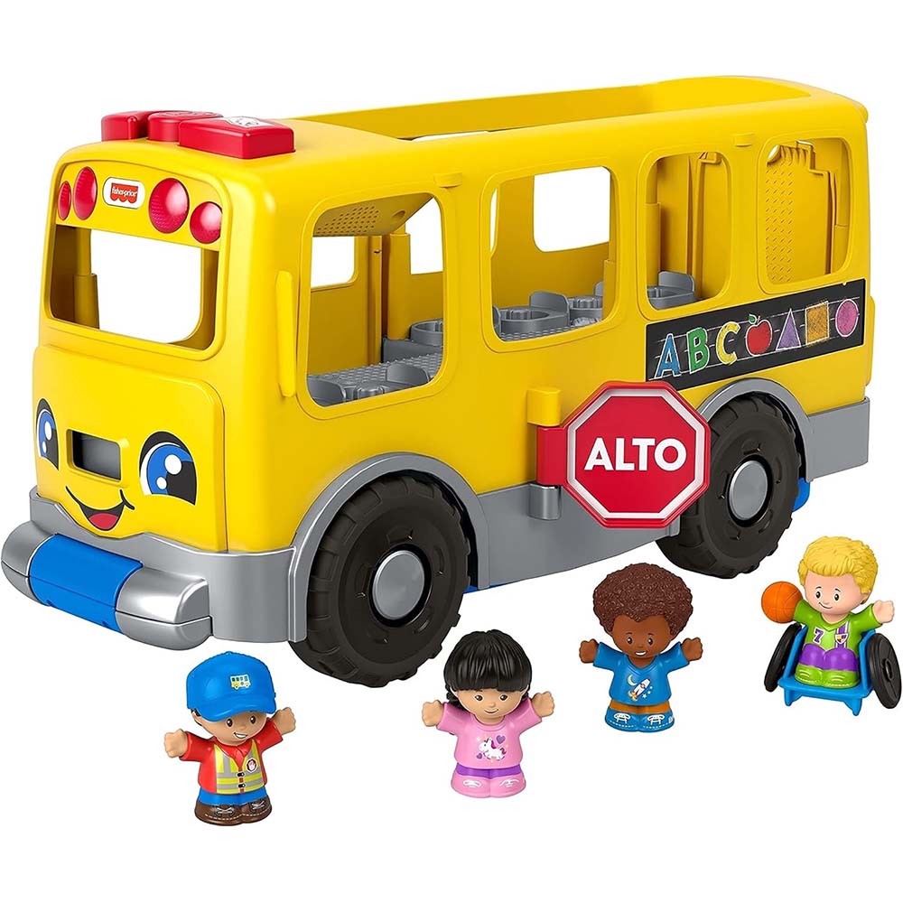 Fisher-Price Little People Camión Escolar Haciendo Nuevos Amigos JFF15 - Edad 2+