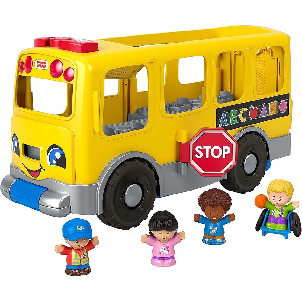 Fisher-Price Little People Camión Escolar Haciendo Nuevos Amigos JFF15 - Edad 2+
