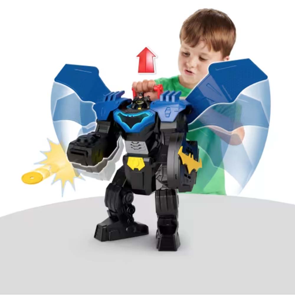 Fisher-Price Imaginext DC Super Friends Batman Traje Mecánico Volador JDL03, sets de juego